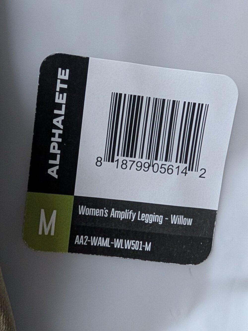 Alphalete leggings, M, green - Picture 6 of 10